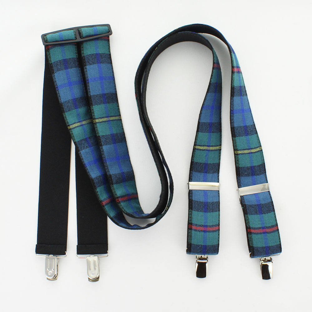 Braces (Suspenders), Wool, Smith Tartan